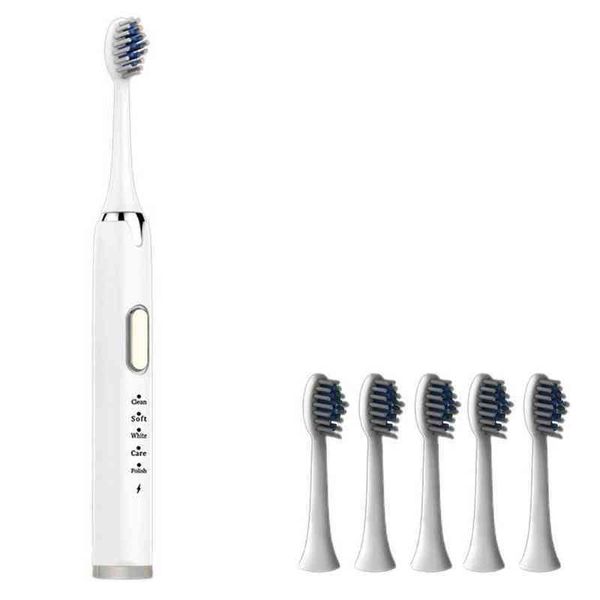 

toothbrush electric toothbrush usb rechargeable ultra sonic washable relaxing powerful 5 speed 0315