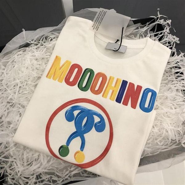 

2022ss designer white kids summer high-end t-shirts cotton high embroidery letter pattern t shirts boys and girls tees childre275b, Blue