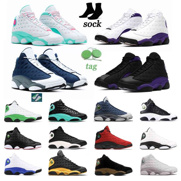 

13s men basketball shoes 13 hyper royal wolf grey houndstooth obsidian court purple gold glitter black cat altitude women mens trainers