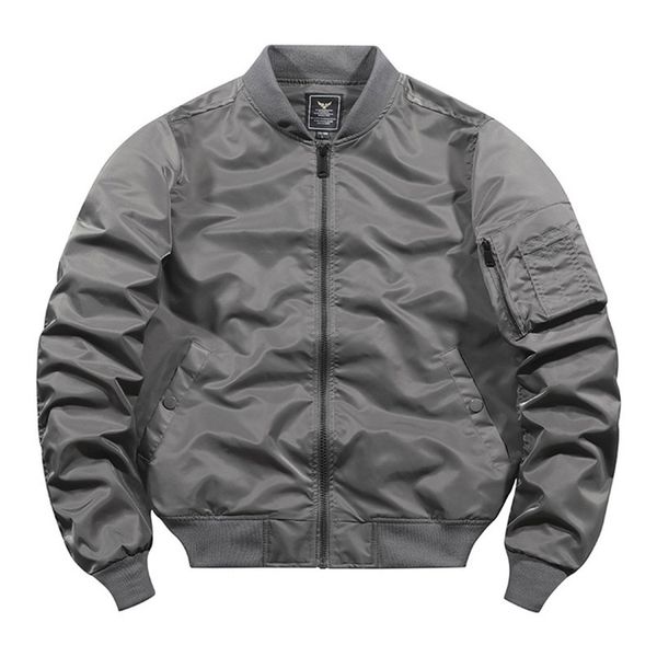 Bomber primaverile per uomo Donna Giacca da mosca militare Varsity Baseball Flight Coat Giacca a vento da uomo Abbigliamento maschile MA1 220813