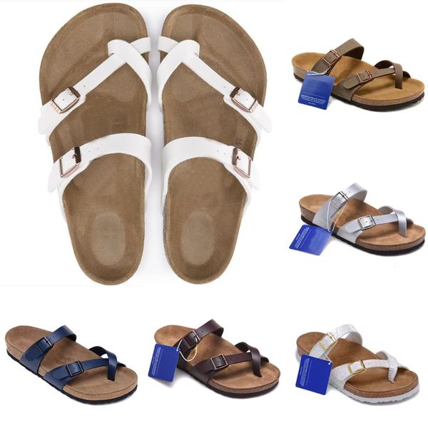 2022 Mayari Sandals Thong Sandal Designer Arizona gizeh Slides de verão homens Mulheres chinelos de cortiça chinelos unissex entupidos sapatos clássicos