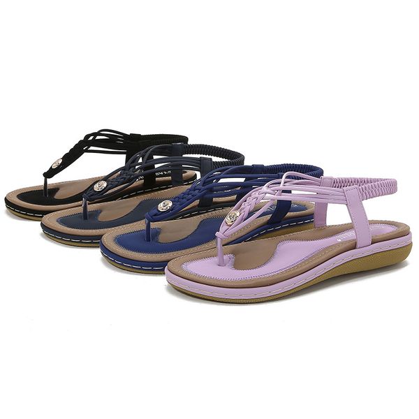 

women 2022 luxury designer sandals slippers leather boots thick summer women's fashion outdoor leather sole sneakers 35-41 x20, Black