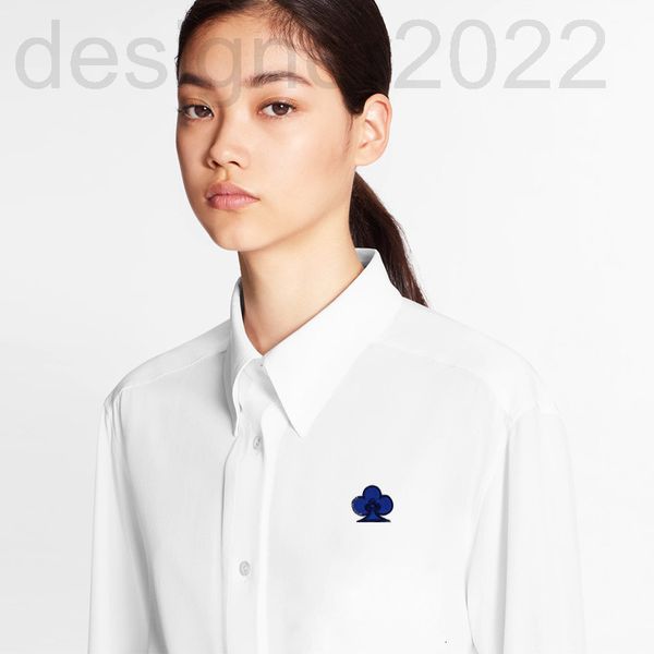 

women's blouses & shirts designer spring / summer long sleeve white lapel cotton simple temperament single breasted cardigan solid colo