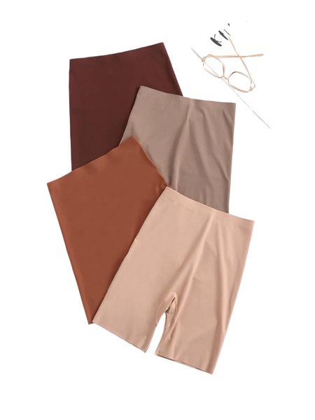 

4pack plain simple panty s02n#, Black;red