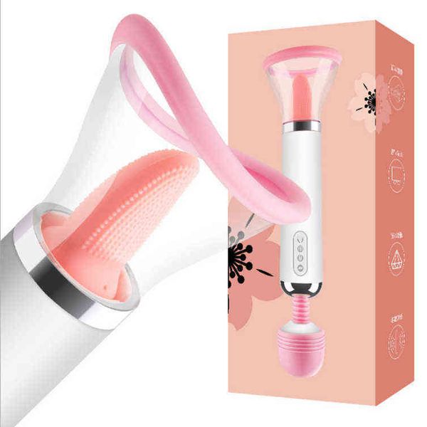 Nxy vibradores dropship atacado g brinquedos spot brinquedos adulto produto mamilo chupando estimulador clitório lambendo língua vibradora vibrador 0411