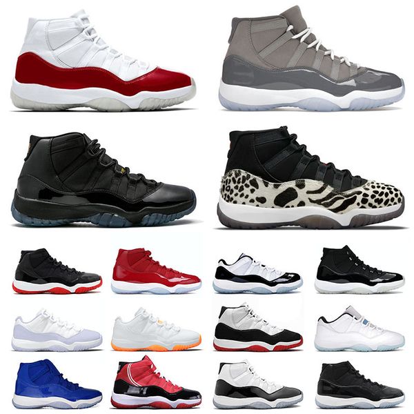 

mens womens jumpman 11 11s xi designer basketball shoes space jam high cherry cool grey low legend blue citrus pure violet trainers sports s
