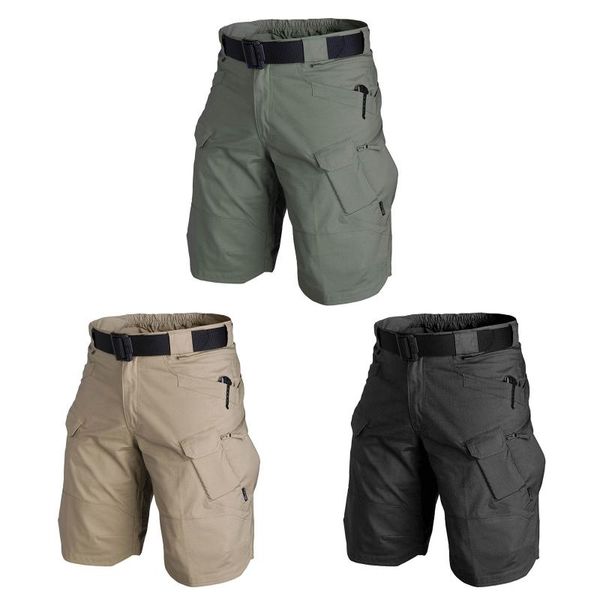 Herren-Shorts für Herren, Outdoor-Cargo, leicht, schnell trocknend, atmungsaktiv, mit mehreren Taschen, Sommer, Freizeit, Arbeit, kurze Hose für Jagd, Wandern