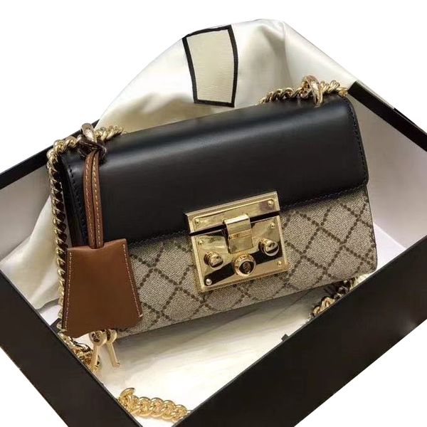 

ss luxury designers fashion lady letter plain lock shoulder bags diamond lattice satchel handbags tote canvas interior compartment cover squ