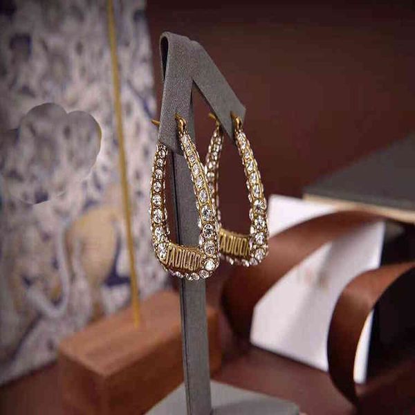 

design jewel ornament charm earring new rhinestone earrings and earrings in, Golden