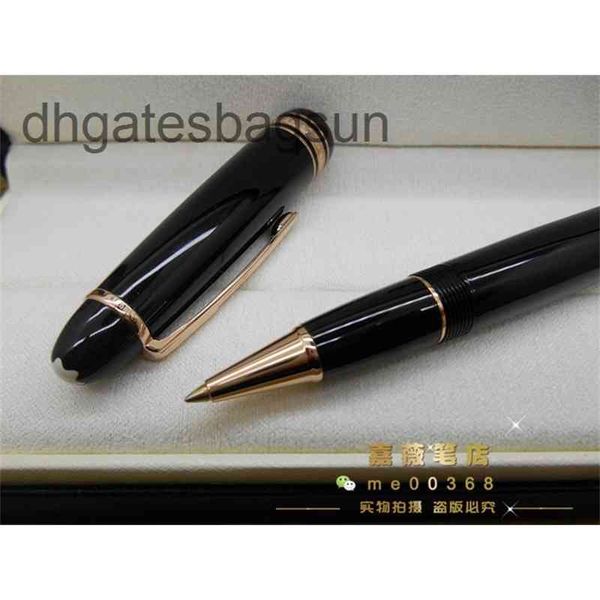 

brand pen classic 146 daban series signature pen high-end business gift writing walking ball inheritance resin pearl wmbs
