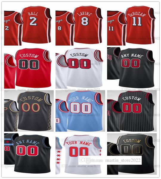 

2022 draft pick basketball dalen terry jersey men, Black;red