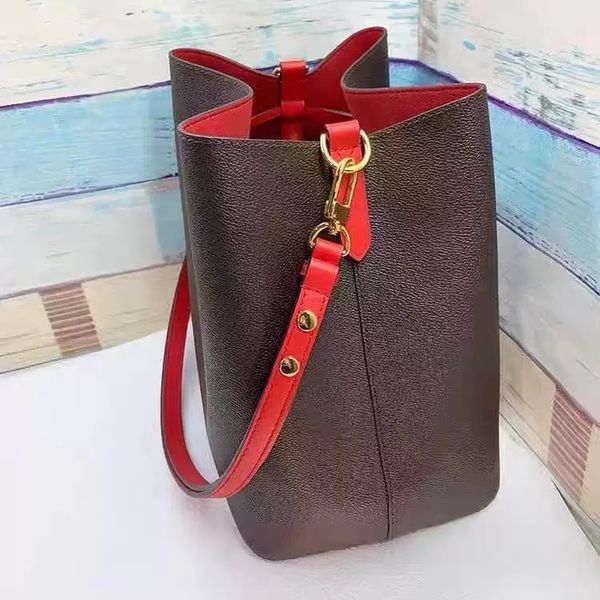 

designer bags shoulder crossbody bag luxurys cross body genuine leather fashion brand high-capacity 5 different colors with exquisite packag, Black;red