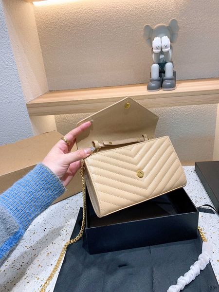 

brand classic designers shoulder bags crossbody bag genuine leather luxury handbags size 23cm