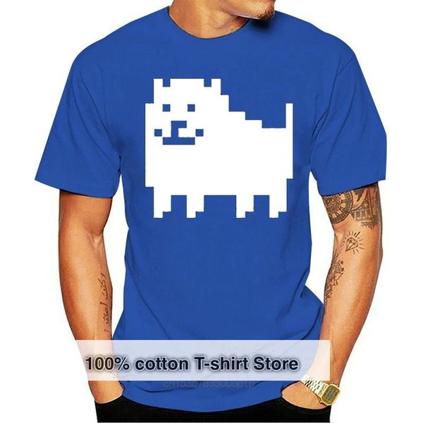 

men's t shirts sale men fashion game undertale annoying dog printed anime cotton casual tees customized plus size xs-xx, White;black