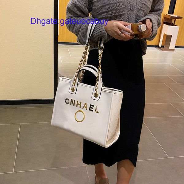 

women's brand luxury handbags beach bags designers ch metal letter badge tote evening bag small mini body leather handbag large female