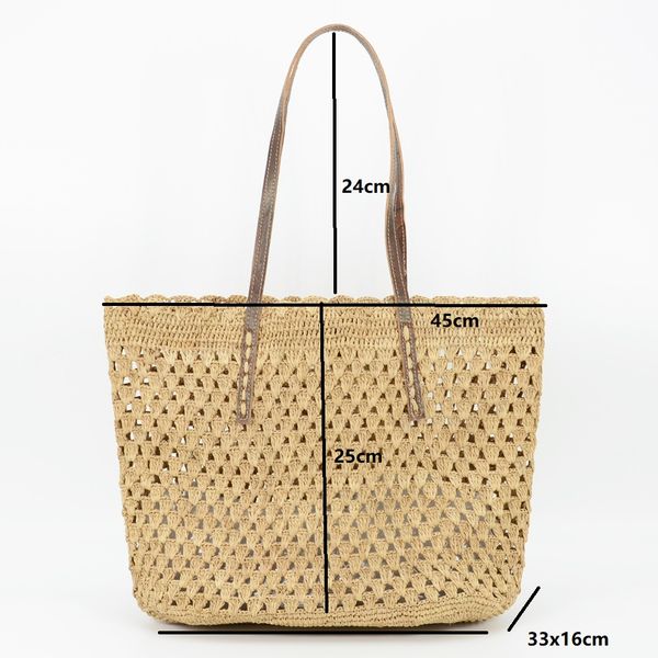 

handmade crocheted natural raffia shoulder bag