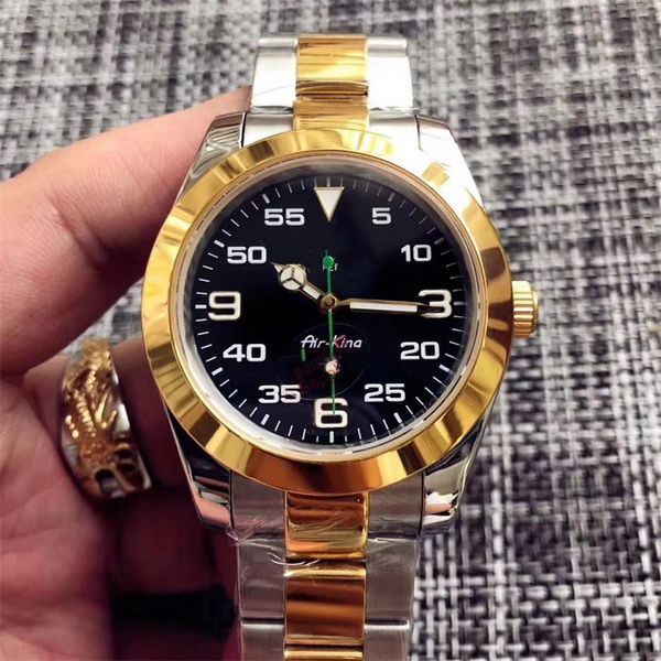 

fashion luxury mens watches full stainless steel automatic mechanical watch waterproof super luminous sapphire mirror wristwatches, Slivery;brown