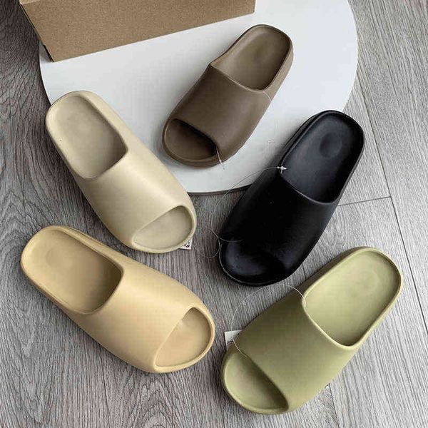 

slippers women e v a beach sandals summer outdoor slides woman/men non-slip bathroom household shoes soft large size link2, Black
