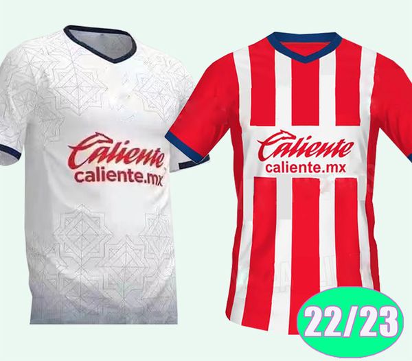

22 23 chivas de guadalajara mens soccer jerseys i.brizuela a.vega g.sepulveda m.ponce j.angulo f.beltran .olivas home away football shirt, Black;yellow