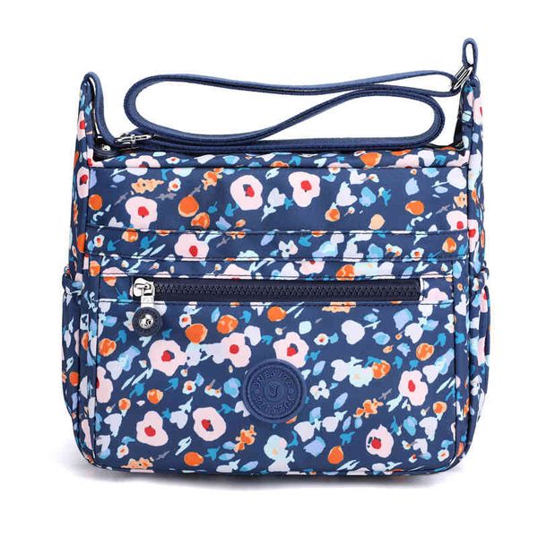 

designer handbags printed msenger women's canvas versatile waterproof oxford cloth light middle-aged and elderly mother's