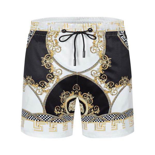 

2022 new designer shorts luxury men's fashion color print printed shorts men and women beachpants pants279w, White;black