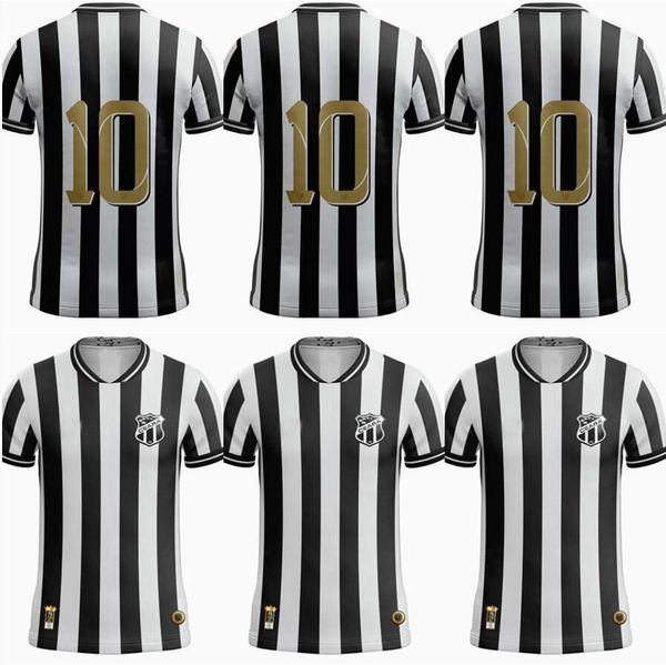 

22 23 ceara sc soccer jersey ceara cearÃ¡ sporting club vozÃ£o football uniforms 2022 2023 stiven mendoza fernando sobral bruno pacheco victor, Black;yellow