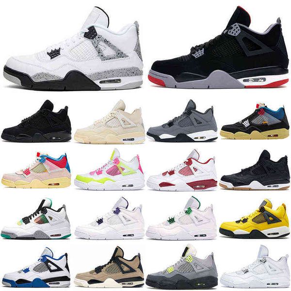 

white oreo jumpman 4s desert moss basketball shoes for men women 4 university blue #27 taupe haze bred sail court purple mens trainers sport