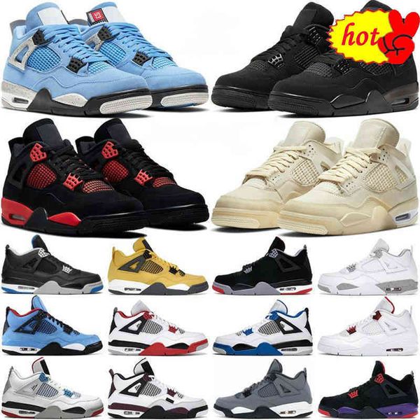 

basketball shoes men women 4 4s red thunder sail black cat white oreo pure money infrared zen master metallic purple cool grey cactus