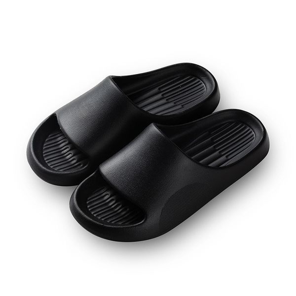 

fashion solid color ladies slippers simple summer women gfnbgfn, Black