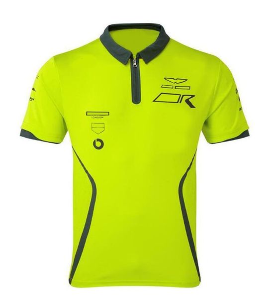 

2022 new racing polo suit f1 formula one team lapel t-shirt