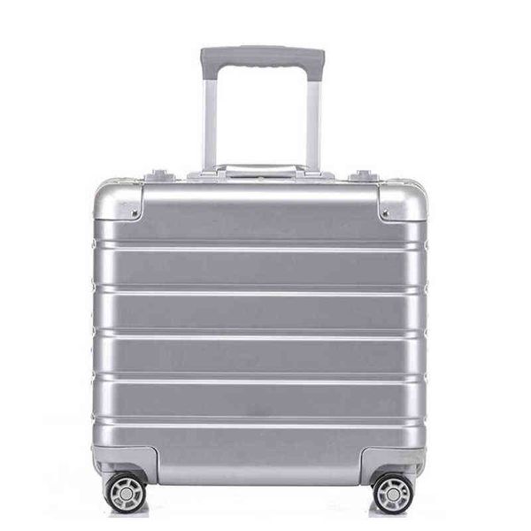 Travel Tale Inch Telaio in alluminio Cabina Laptop Valigia Small Business Bagaglio a mano su ruota J220708 J220708