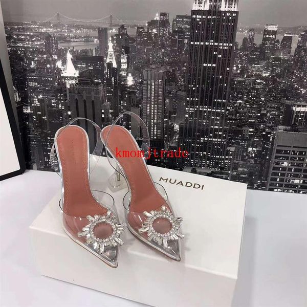 

amina muaddi new begum crystal-embellished pvc slingback pumps amina muaddi shoes restocks begum pvc slingbacks 10cm high heel ami283l, Black