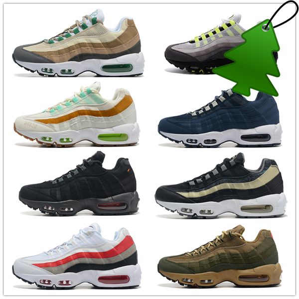 

outdoor boots classic 95 mens running shoes yin yang airs 95s og solar triple black white worldwide seah