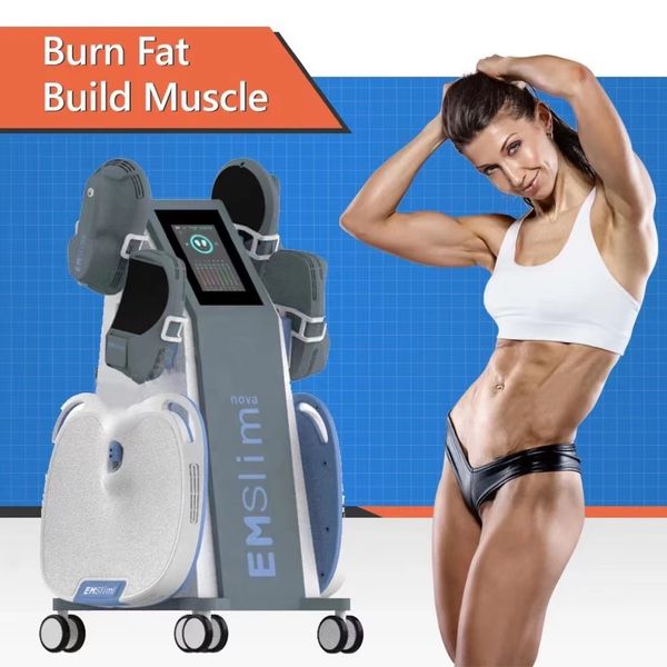 

ems high intensity focused emslim electromagnetic body electric muscle stimulation weight loss 12tesla muscle sculpting machine