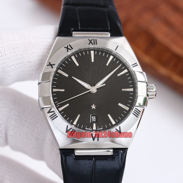 

10 styles watches cr factory 39mm stainless steel cal.8800 automatic mens watch 131.13.39.20.01.001 black dial strap gents wristwatches, Slivery;brown