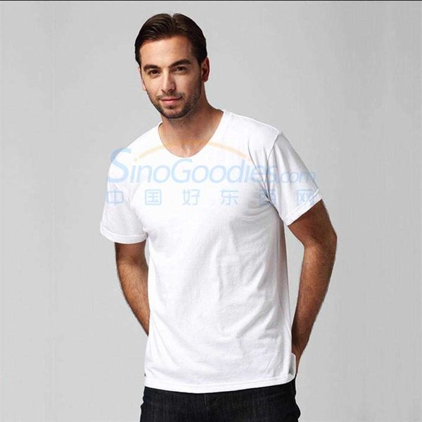 

t-shirt cylinder seamless short sleeve clothes men's cotton white xl, White;black