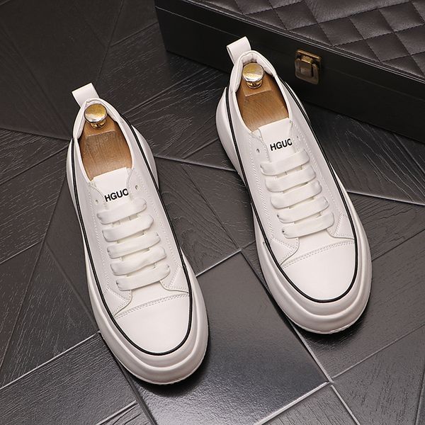 

spring autumn wedding dress party shoes fashion comfortable non-slip casual sneakers wear-resistant lightweight round toe thick sole outdoor, Black
