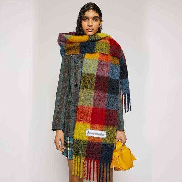 

scarves winter style men women ac cashmere warm thick lady scarf pashmina for black, Blue;gray