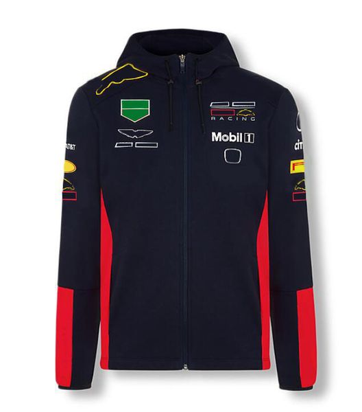 

f1 formula one clothing team 2022 hooded zip sweatshirt custom