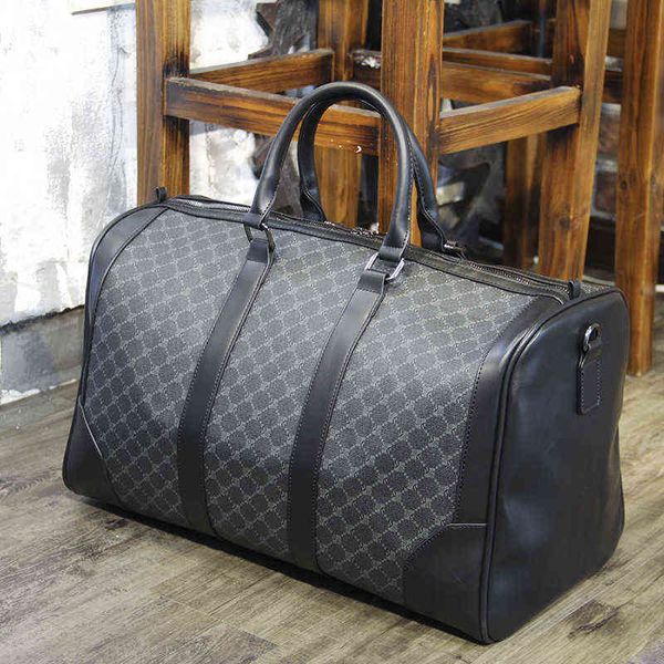 Duffle Taschen mit großer Kapazität Vintage Men Totes für Frauen Koffer Handtaschen Handgeschäftsgepäck Reisetaschen 220626