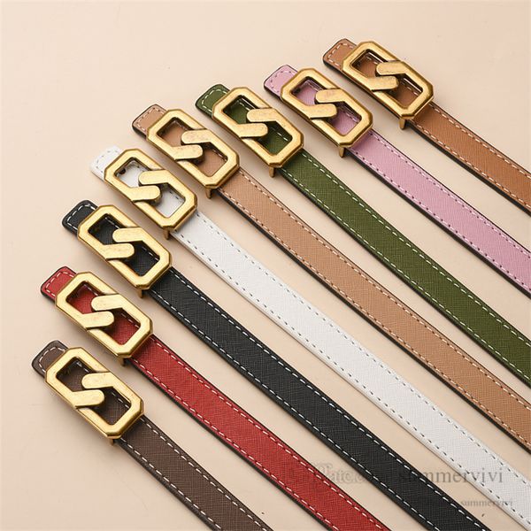 

fashion kids square smooth buckle belt children metal buckles belts girls pu leather waistband all-match accessories q6999, Black