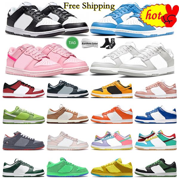 

2022 running shoes for mens womens triple pink panda black white rose whisper georgetown pn dust medium curry unc syracuse sports