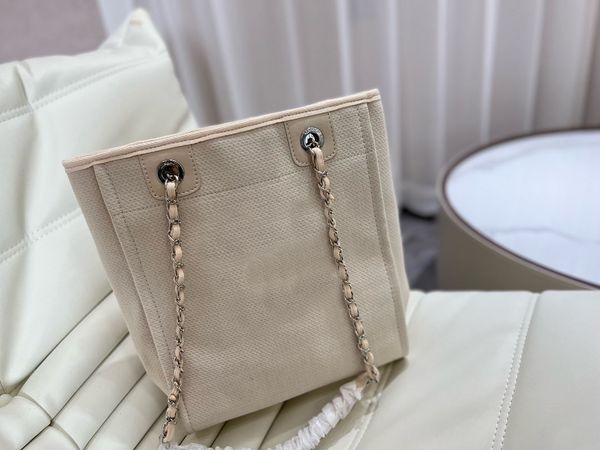 

american designer senior embroidered beach bag knitted handbag women's handbag shoulder shopping bucket