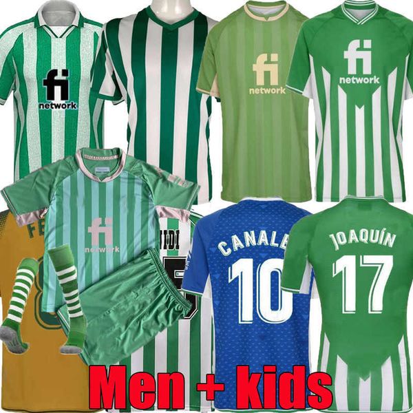 

21 22 76 77 real betis home soccer jerseys joaquin b.iglesias 2021 2022 juanmi bartra tello a.guardado canales fekir 1994 95 96 97 1998, Black;yellow