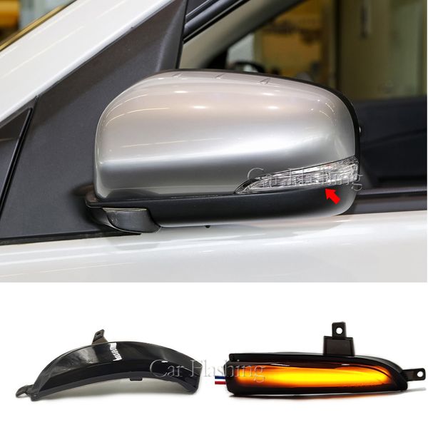 2PCS Dinâmico Signal Signal LED Faixa de luz traseira Lâmpada de espelho para Renault Koleos Hy 2012 2012 2013 2014 2015 2016 2017 1ª geração