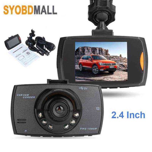 Full HD P Fahren Recorder Zoll Auto Dvr G Dash Kamera Zyklus Aufnahme GSenser Weitwinkel Dashcam Video Greifer J220601