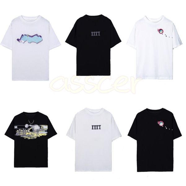 

famouse brand mens t shirts fashion womens designer short sleeve tees couples high street black white t shirt s-xl, White;black