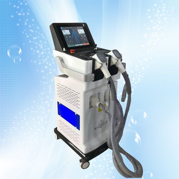 

2022 new double handpieces diode laser permanent hair removal machine factory directly sale with oem&odm service logo, Black