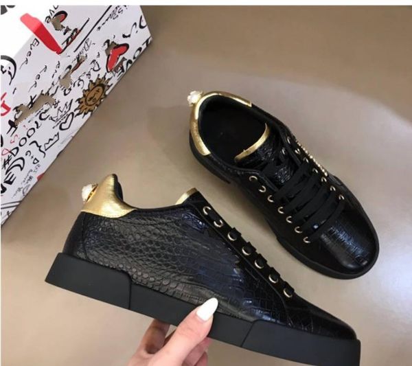 2022top new Mans arrivo Scarpe casual Bianco Nero Rosso Moda Uomo Donna Scarpe traspiranti in pelle Open Sneakers sportive basse hcM001 asdawd