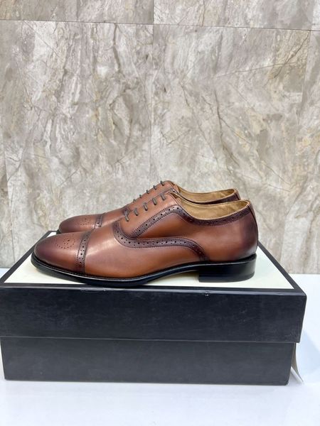 

[ 5a original 1:1 ] designer patent leather men wedding shoes gold blue red white oxfords shoes pointed toe luxury dress shoe big size 38-45, Black
